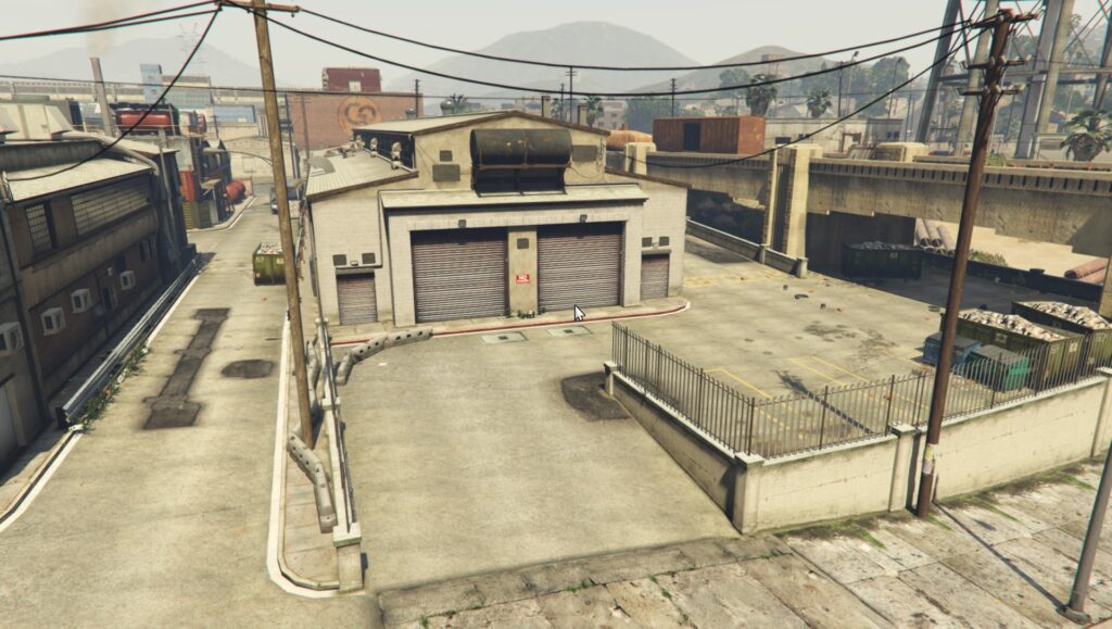 GTA 5 vehicle warehouse